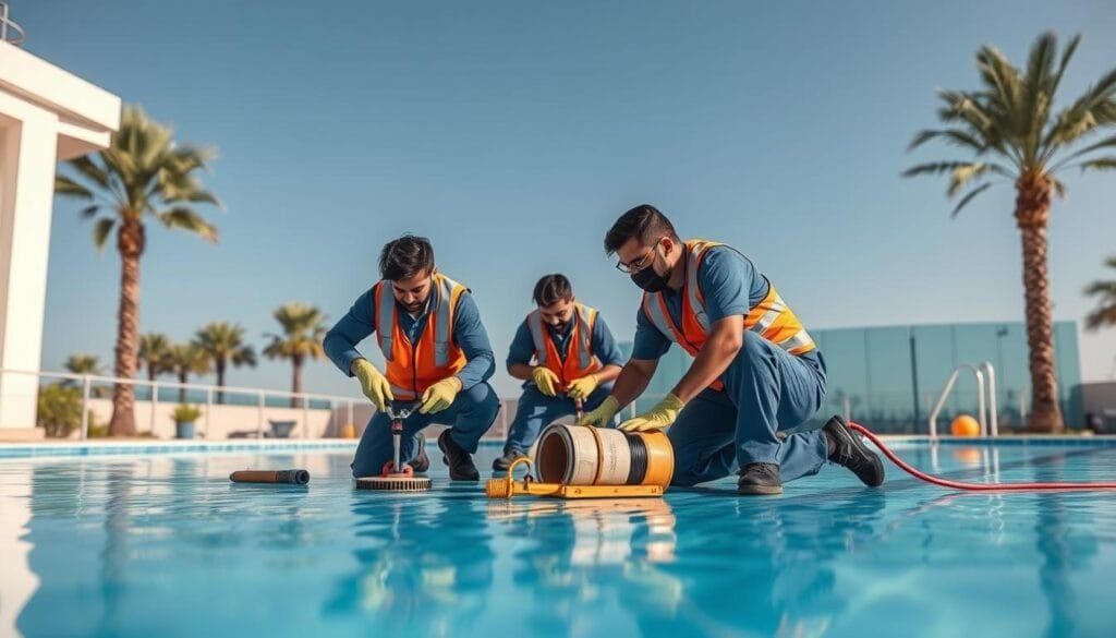 خبراء عزل المسابح في جدة