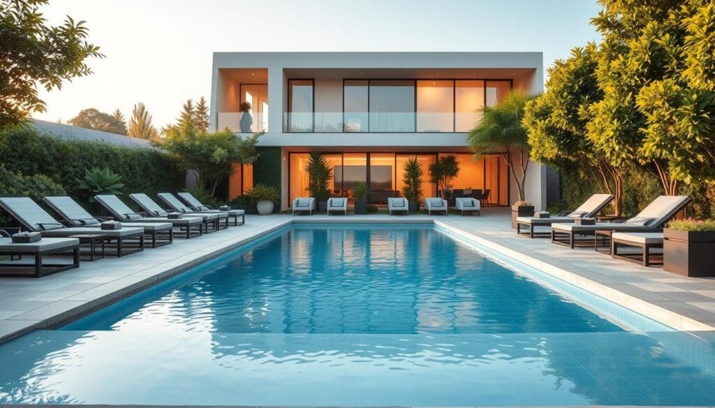 تصميم المسابح العصرية